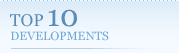 Top 10 developments